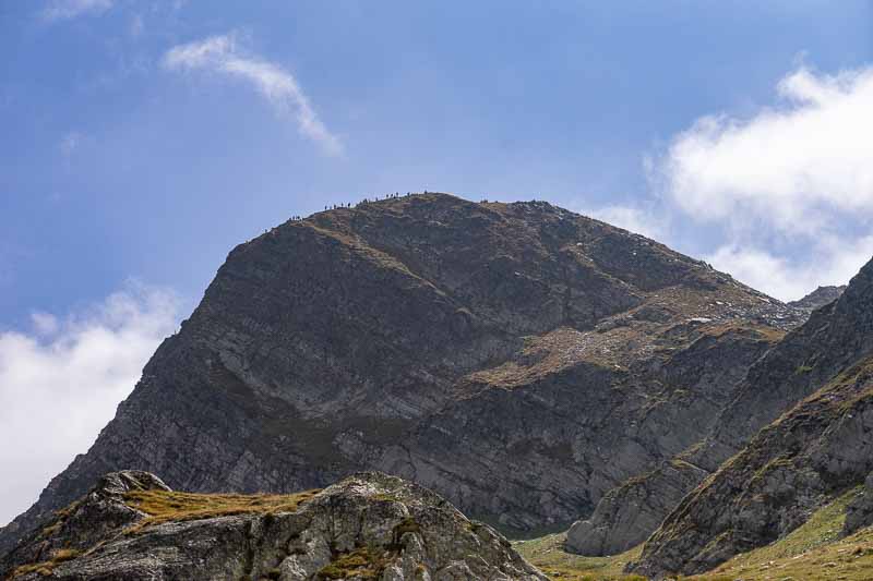 People at the summit
