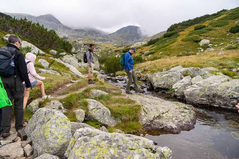 Crossing the creeks