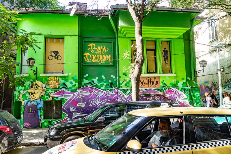 Street Scene Graffiti