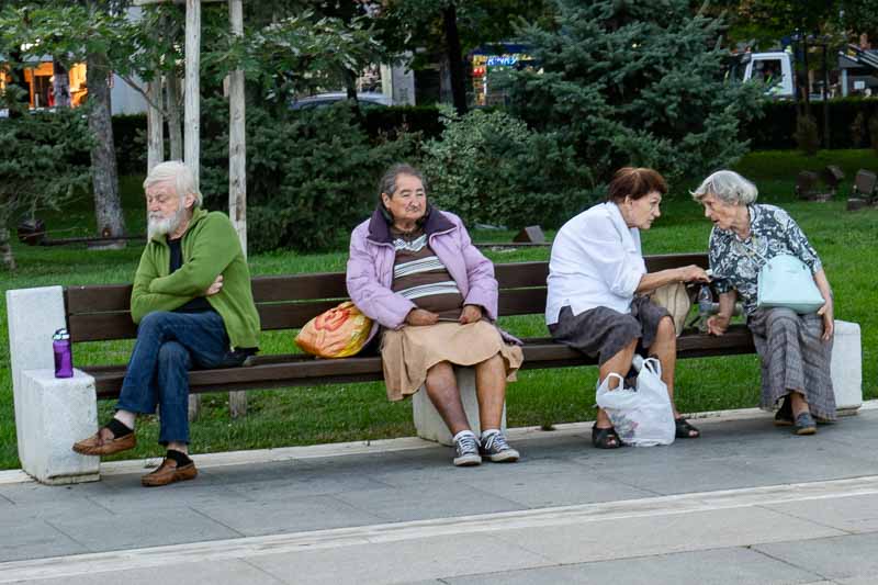 Park life scene