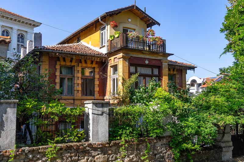 Old Town Plovdiv Street Scene