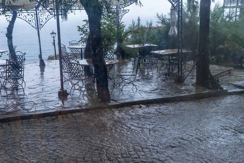 Raining in Old Town