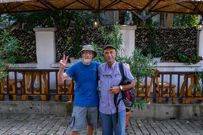 Meeting up with a Spaniard we met at the bus station in Plovdiv on the previous day.