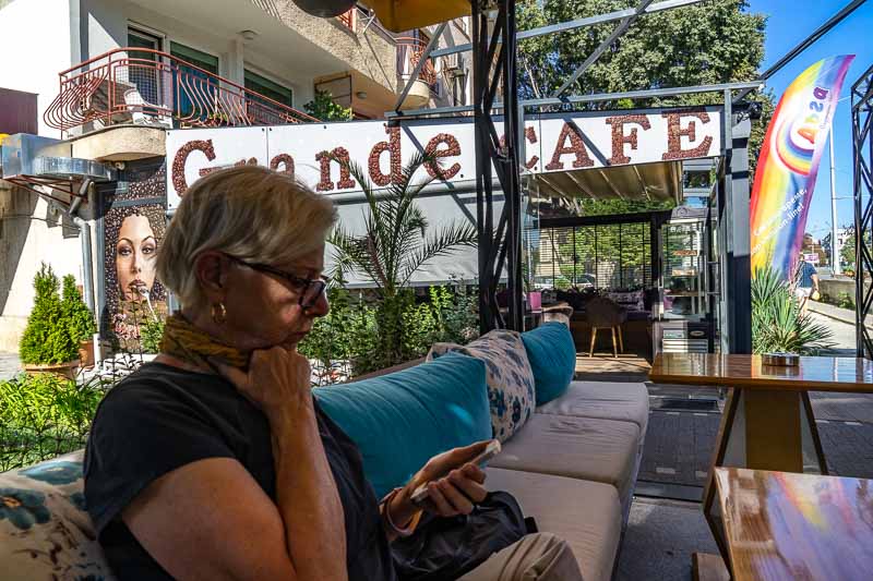 Coffee at Grande Cafe