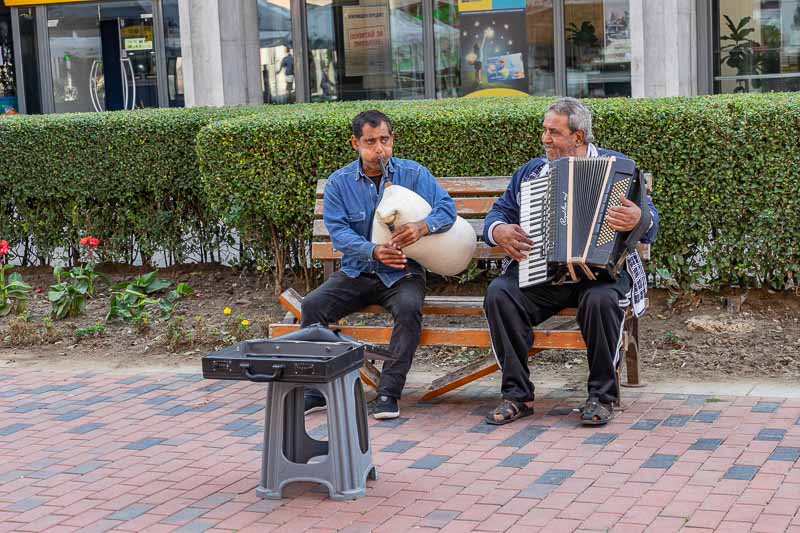 Street musicians
