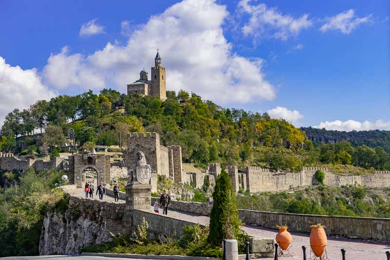 Tsarevets Hill Medieval Fortress and the Patriarch Church