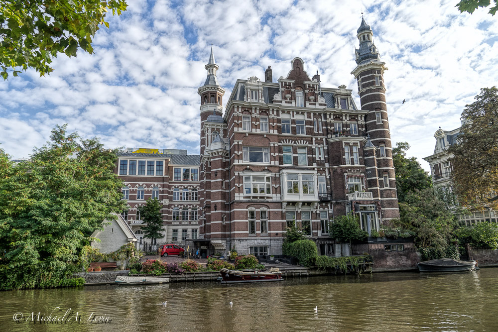 Amsterdam Canal Scene