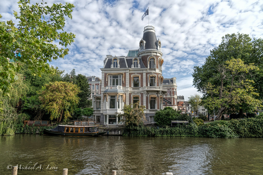 Amsterdam Canal Scene