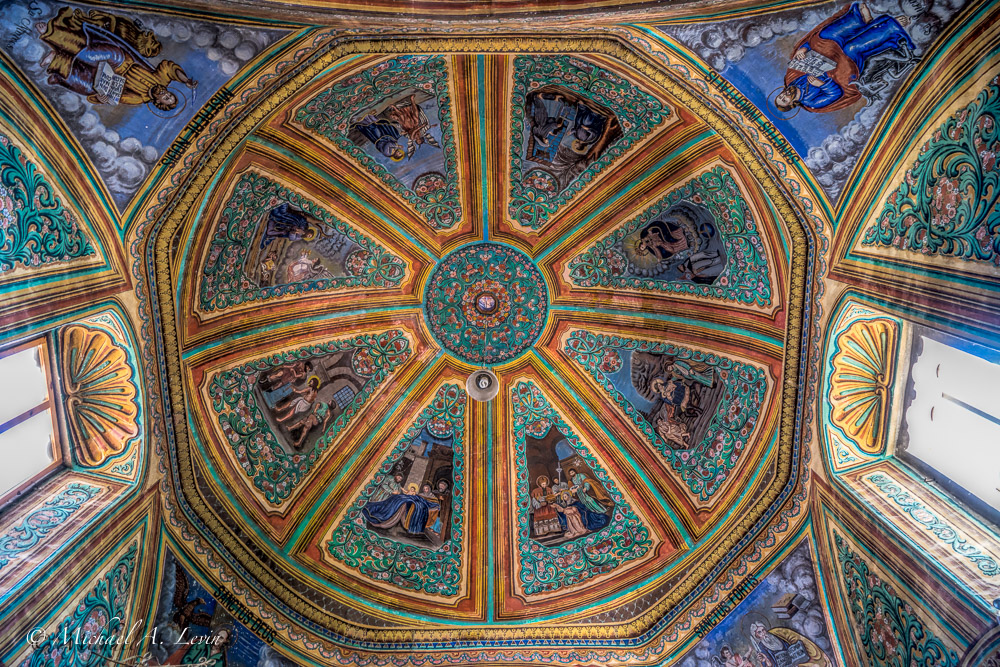 Preciosa Sangre de Cristo Catholic Church Painted Dome